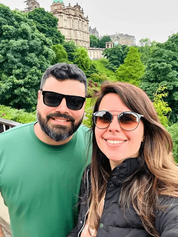 Pedro Ferreira e Patrícia Mattos, sócios fundadores da FM Condos
